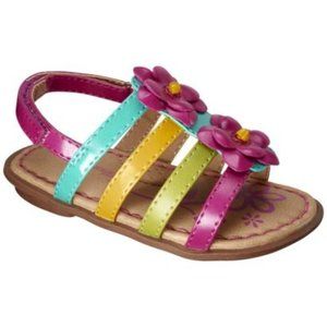 Infant Girls Genuine Kids from OshKosh™ Allie Sandal - Multicolor Size 3 NWT